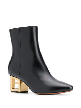 Givenchy Triangle Leather Boots