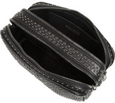 Thumbnail for your product : Miu Miu Studded leather shoulder bag