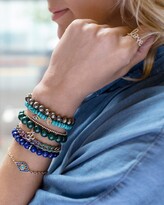 Thumbnail for your product : Sydney Evan Sapphire & Turquoise Evil Eye Chain Bracelet