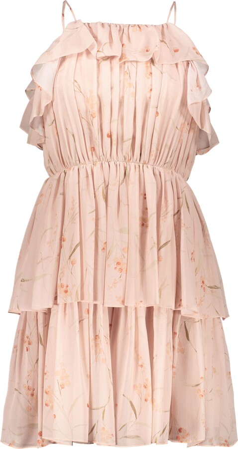 Celine Ruffled Mini Dress