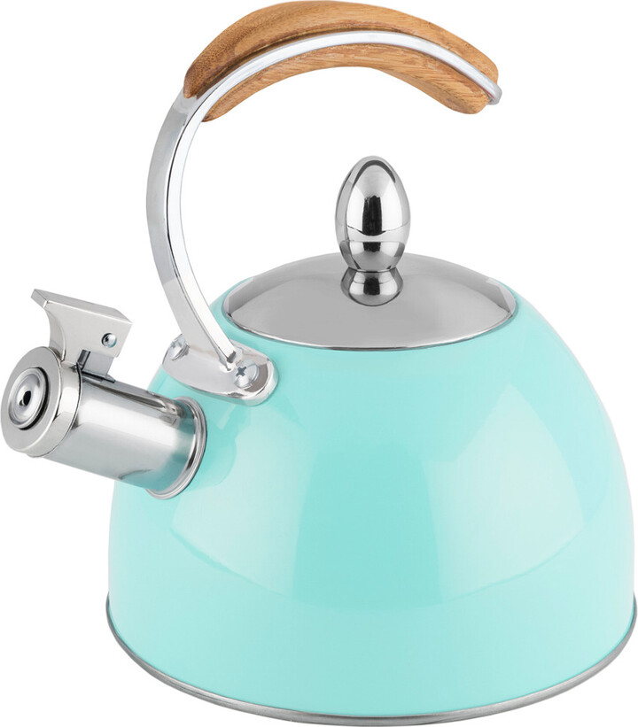 Pinky Up Presley Light Blue Tea Kettle