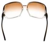 Thumbnail for your product : Kieselstein-Cord Valley Girl Oversize Sunglasses