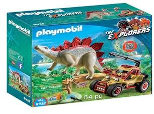 Next Boys Playmobil Explorer Vehicle With Stegosaurus