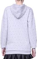 Thumbnail for your product : Giamba Studded Cotton Hoodie