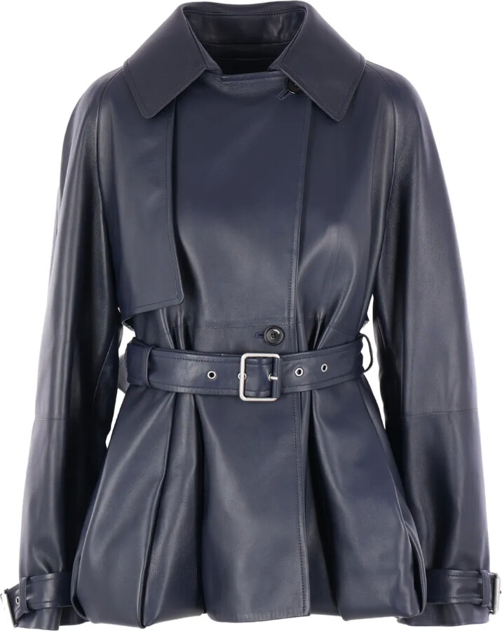 Loewe Belted Leather Jacket