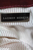 Thumbnail for your product : Lauren Merkin Burgundy Leather Quilted Magnetic Closure Clutch