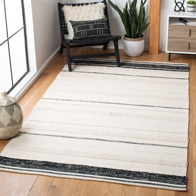 Striped Cotton Rugs The World S, Striped Cotton Area Rugs
