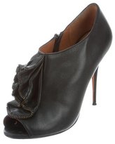 Thumbnail for your product : Elizabeth and James Lola Ruffled Peep-Toe Booties