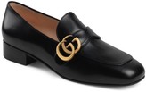 Thumbnail for your product : Gucci Double G Leather Loafers