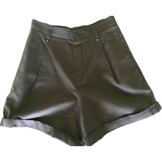 Chloé Khaki Cotton Shorts for Women