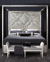 Thumbnail for your product : Bernhardt Zoe Stainless King Canopy Bed