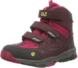 Jack Wolfskin Mtn Attack 2 Texapore Mid Vc K Unisex Kids High Rise Hiking Shoes Red (Azalea Red) 6.5 UK (40 EU)