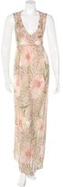 Thumbnail for your product : Blumarine Silk Embellished Dress