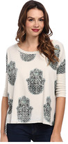 Thumbnail for your product : Chaser Hand Of Fatima Hi Lo Boxy Pullover