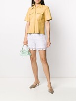 Thumbnail for your product : VIVETTA Embroidered Contrast Panel Shorts