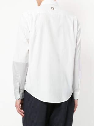 Wooyoungmi panelled shirt