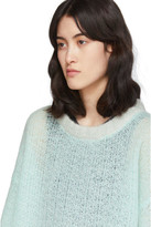 Thumbnail for your product : Maison Margiela Green Transparent Crewneck Sweater