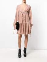 Thumbnail for your product : Plein Sud Jeans tiered v-neck dress