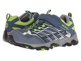 Thumbnail for your product : Merrell Moab FST Low A/C Waterproof (Big Kid) (Grey/Green) Boys Shoes