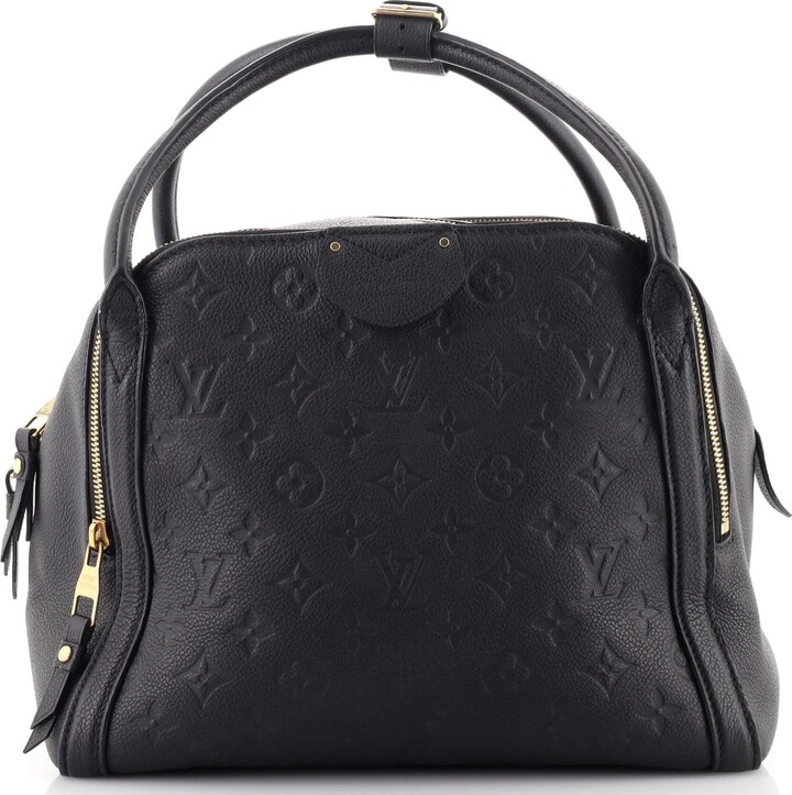 Louis Vuitton Marais Handbag Monogram Empreinte Leather MM Neutral
