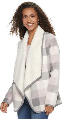 kensie sherpa cardigan