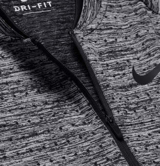 Nike Golf Melange Dri-Fit Half-Zip Golf Top