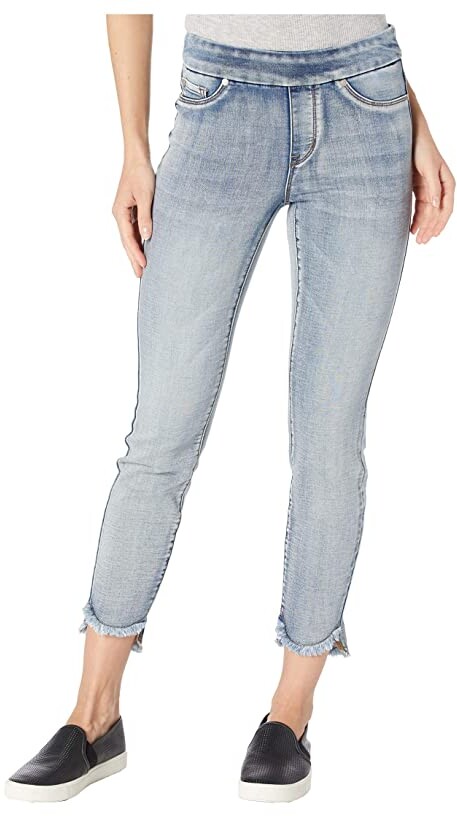 tribal pull on jeans