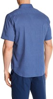 Thumbnail for your product : Toscano Short Sleeve Starlight Linen Regular Fit Shirt