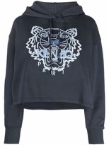Thumbnail for your product : Kenzo Embroidered-Logo Hoodie