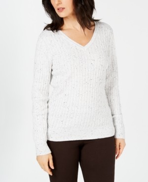 macys v neck sweaters