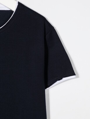 Il Gufo contrast-trim cotton T-Shirt