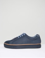 Thumbnail for your product : Ted Baker Klaxxn Suede Sneakers