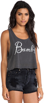 Thumbnail for your product : Junk Food 1415 Junk Food Bambi Bohemian Cropped Tank