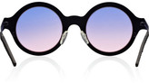Thumbnail for your product : Illesteva Frieda round-frame matte-steel sunglasses