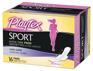 Playtex Sport Ultra Thin Pads, Long 16ct