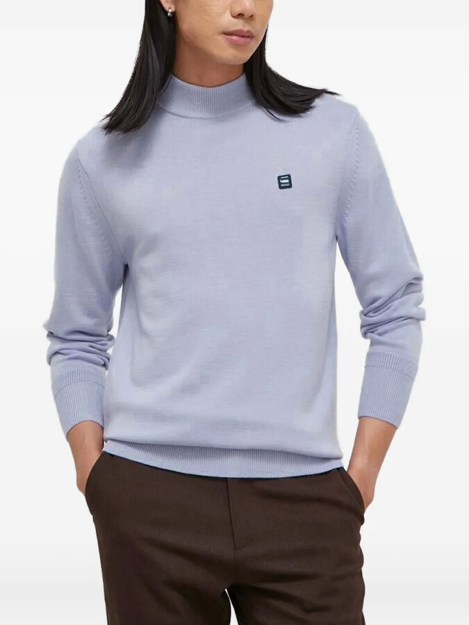 Mock-Neck Sweater