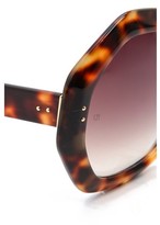Thumbnail for your product : Linda Farrow Luxe Geometric Sunglasses
