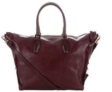 Thumbnail for your product : Tod's purple leather large convertible tote bag