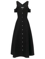 Thumbnail for your product : Carven Black Cotton Front Pocket Dress