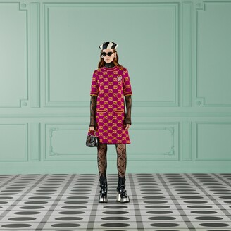 Gucci Wool dress with Interlocking G - ShopStyle