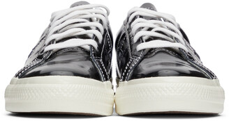 Converse Black Patent One Star OX Sneakers - ShopStyle