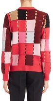 Thumbnail for your product : MSGM Women's Open Knit Wool Blend Sweater