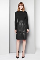 Thumbnail for your product : Leonie Faux Leather Collar Top