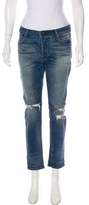Thumbnail for your product : RtA Denim Mid-Rise Straight-Leg Jeans blue Denim Mid-Rise Straight-Leg Jeans