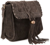 Thumbnail for your product : Forever 21 Suede Fringed Crossbody Bag