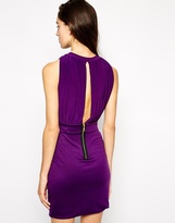 Thumbnail for your product : Caprice Hedonia Pencil Dress with Slash Front