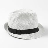 Thumbnail for your product : Apt. 9 ribbon straw fedora