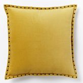 Thumbnail for your product : west elm Studded Velvet Pillow Cover - Horseradish (20"Sq.)