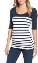 Thumbnail for your product : Tees by Tina 'St. Barts' Ballet Sleeve Maternity Top