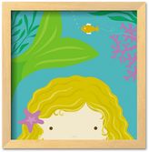 Thumbnail for your product : Art.com Peek-a-Boo Heroes: Mermaid" Framed Art Print by Yuko Lau